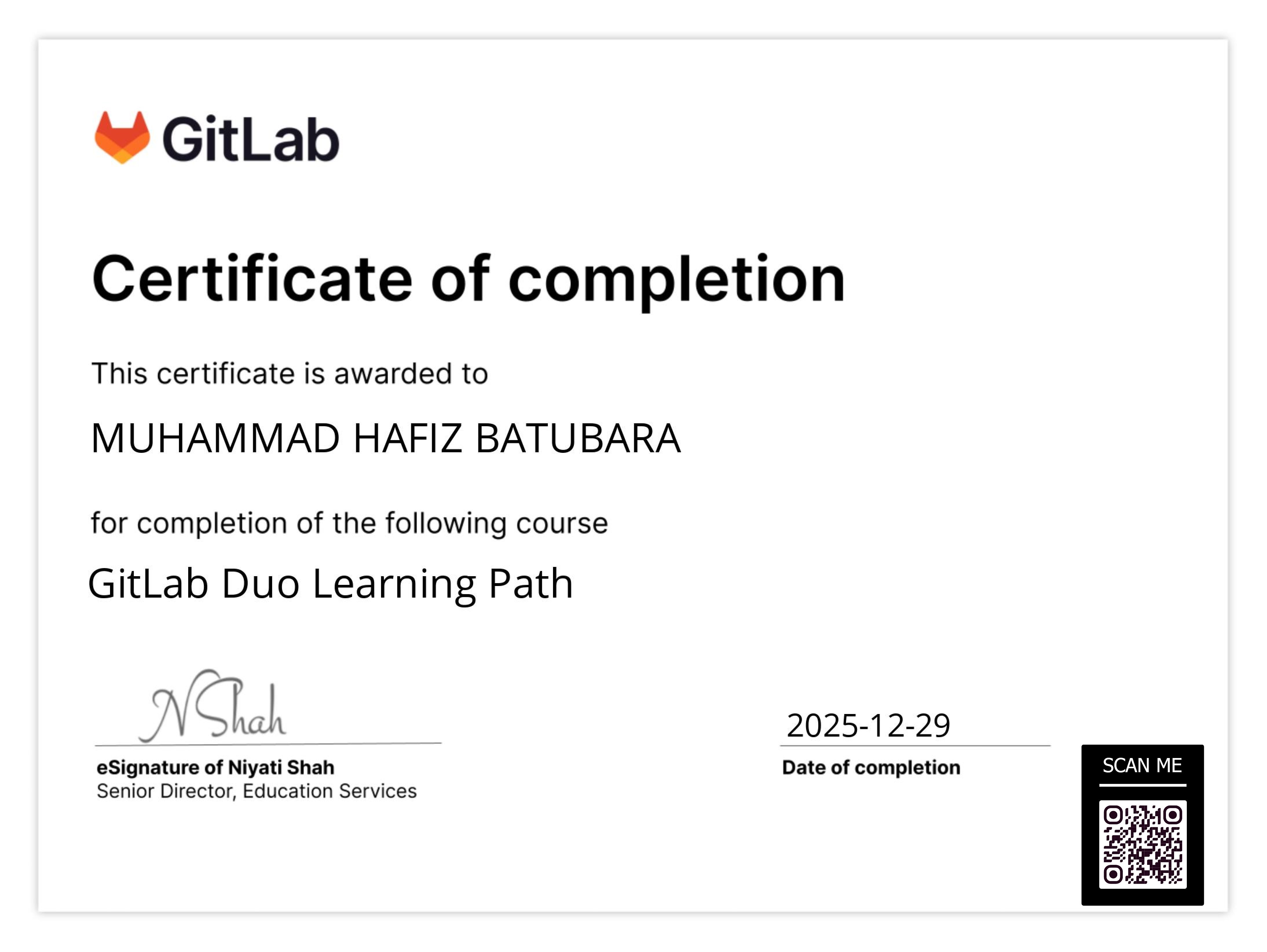 GitLab Duo Learning Path
